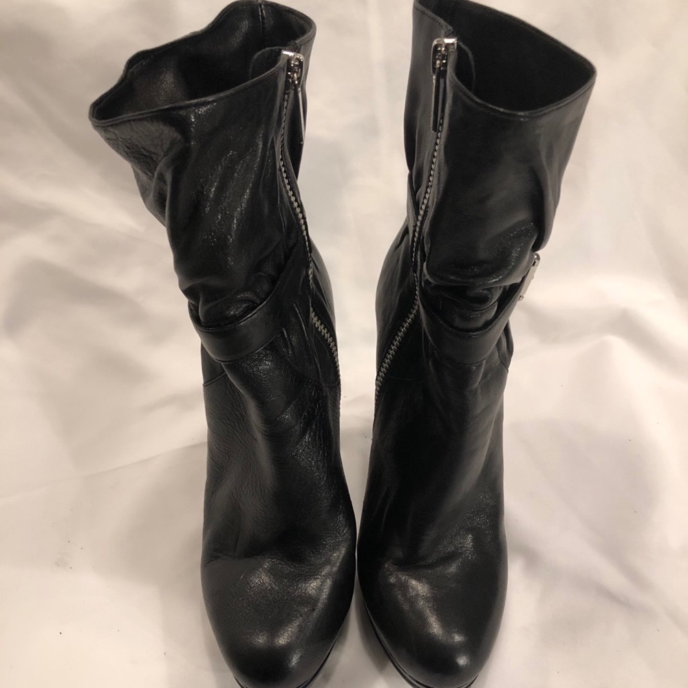 Micheal Kors Black Ankle Booties